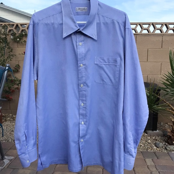 トップス Old Charvet Made in France Dress Shirt Vintage Charvet French Cuff Shirt - Etsy